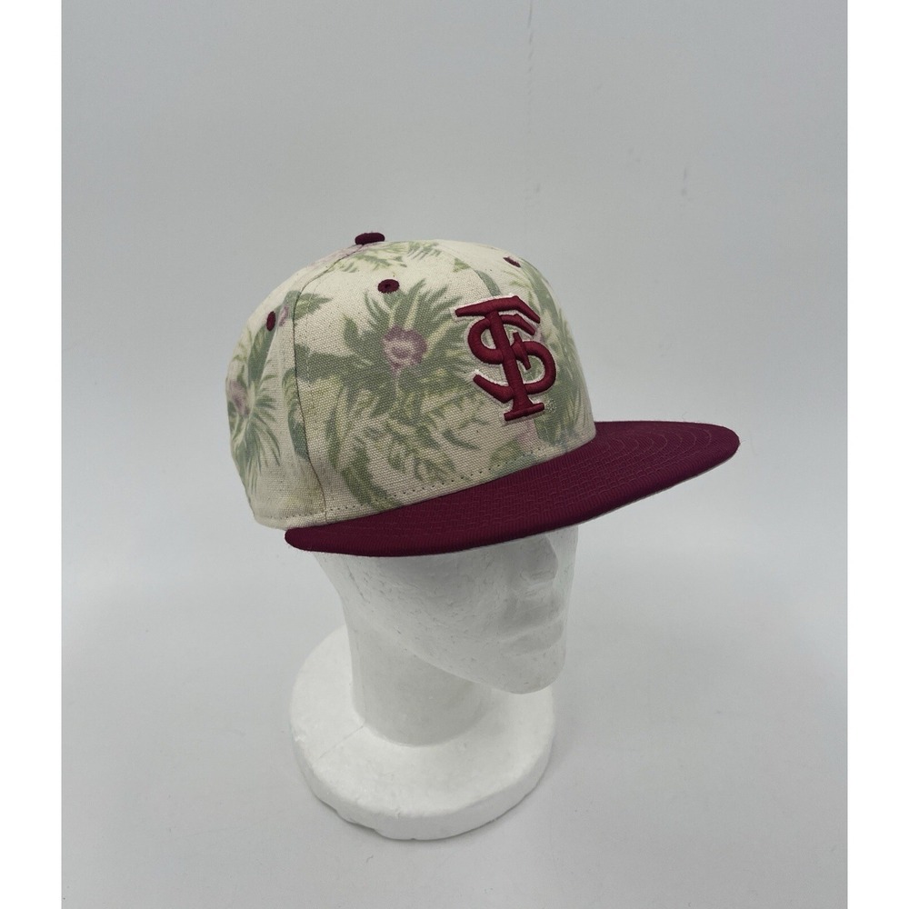 RARE Florida State Football Hat Fitted New Era 59 Fifty